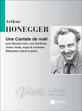 Une Cantate de nöel - Reduction Chant Et Piano